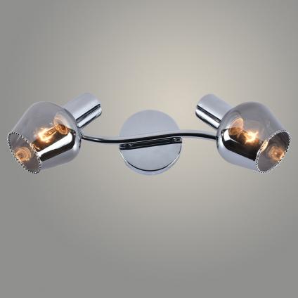 Спот DA5950/2 CR хром 2x60W E14 h180